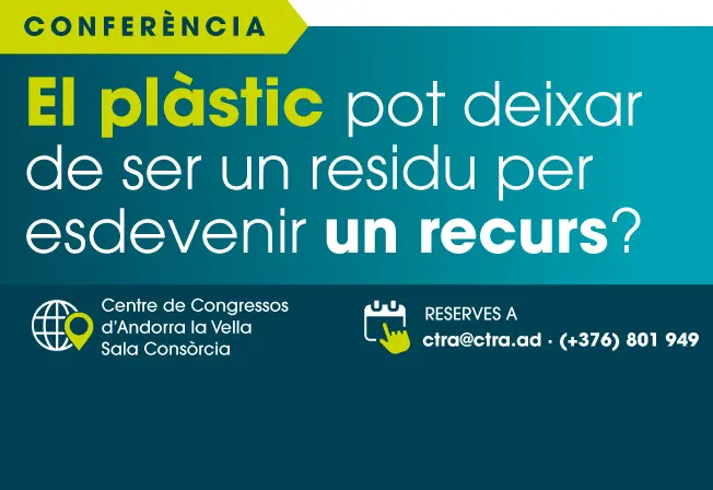 Conferència: El plàstic pot deixar de ser un residu per esdevenir un recurs?